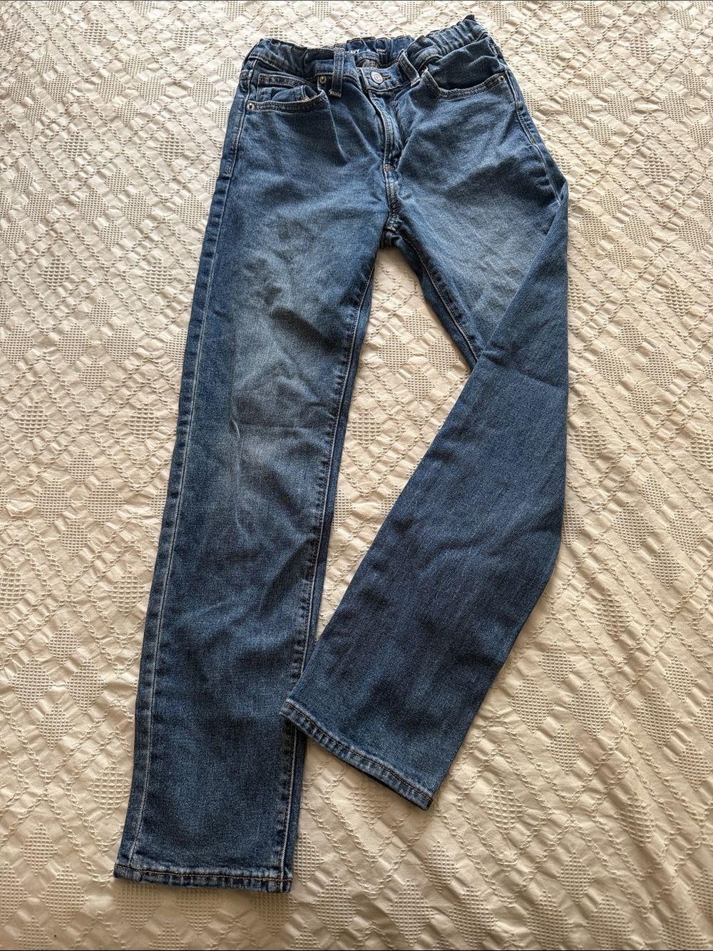 Old Navy boy’s Blue Straight-Leg Jeans